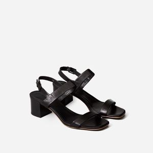 Everlane The Double-Strap Block Heel Sandal